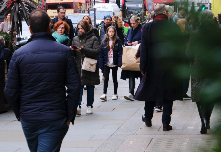 Holiday shopping in NYC